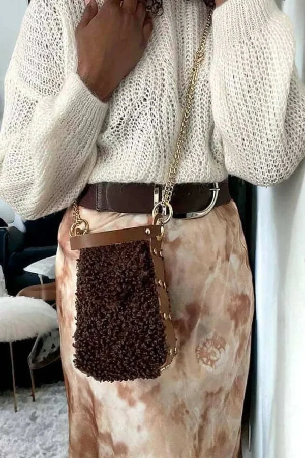 Femmes Saheline Sac Marron Chocolat Shannon
