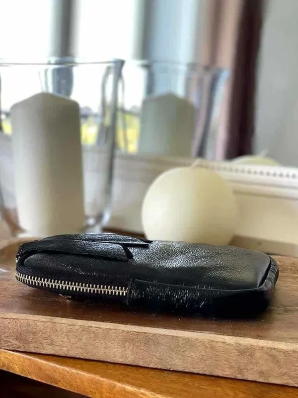 Femmes Saheline Sac Portable En Cuir Noir Kira