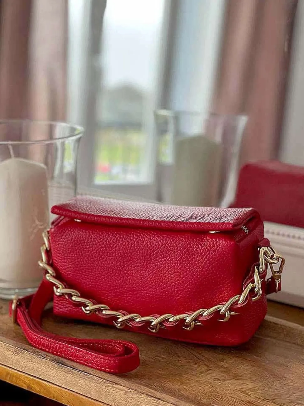 sac_rouge_clover_1.webp Femmes Saheline Sac Rouge Clover
