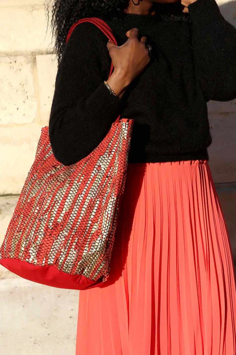 sac_rouge_dore_lany_2.webp Femmes Saheline Sac Rouge Dore Lany