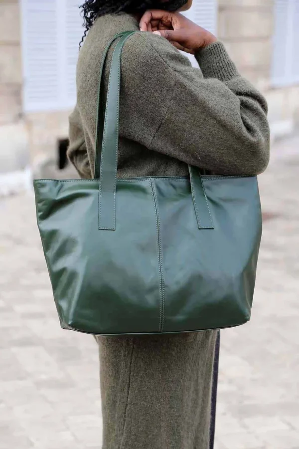 Femmes Saheline Sac Vert Bouteille Noemie