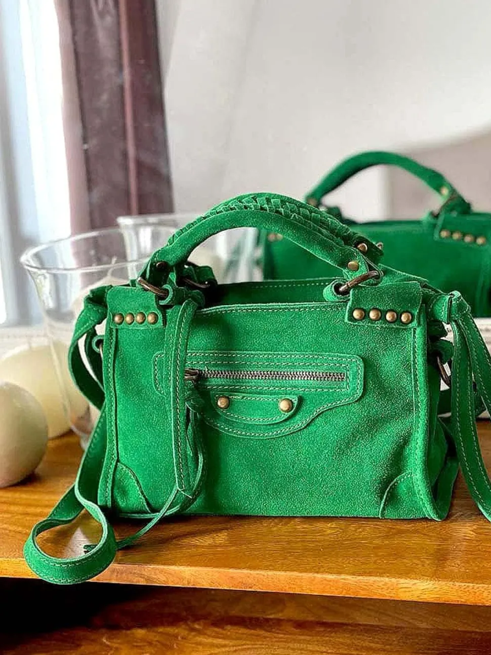 sac_vert_pomme_bradie_1.webp Femmes Saheline Sac Vert Pomme Bradie