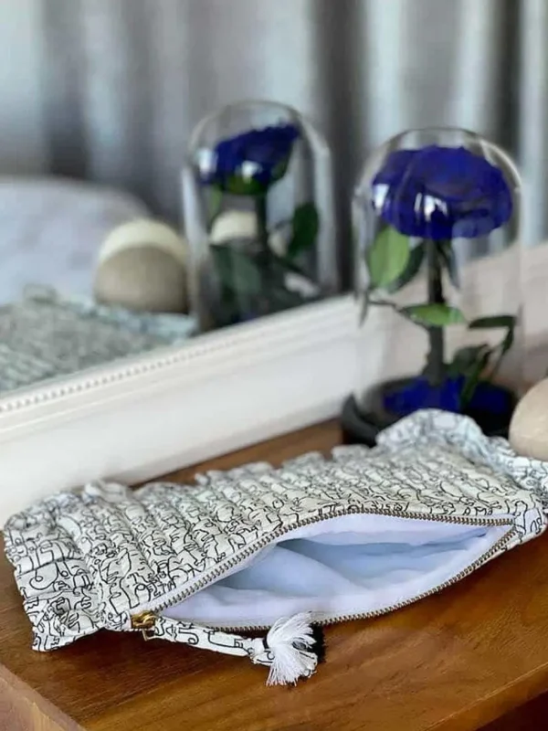 Femmes Saheline Trousse De Toilette Blanc Millie