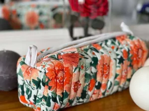 Femmes Saheline Trousse De Toilette Orange Keyla