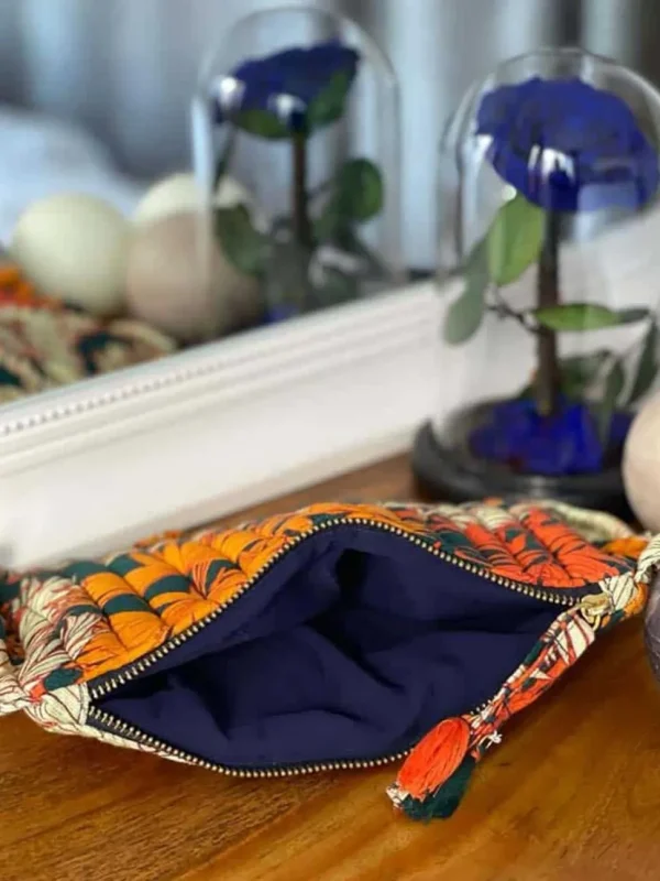 Femmes Saheline Trousse De Toilette Orange Millie