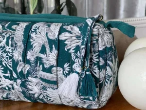 Femmes Saheline Trousse De Toilette Vert Keyla