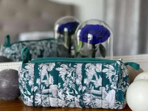 Femmes Saheline Trousse De Toilette Vert Keyla